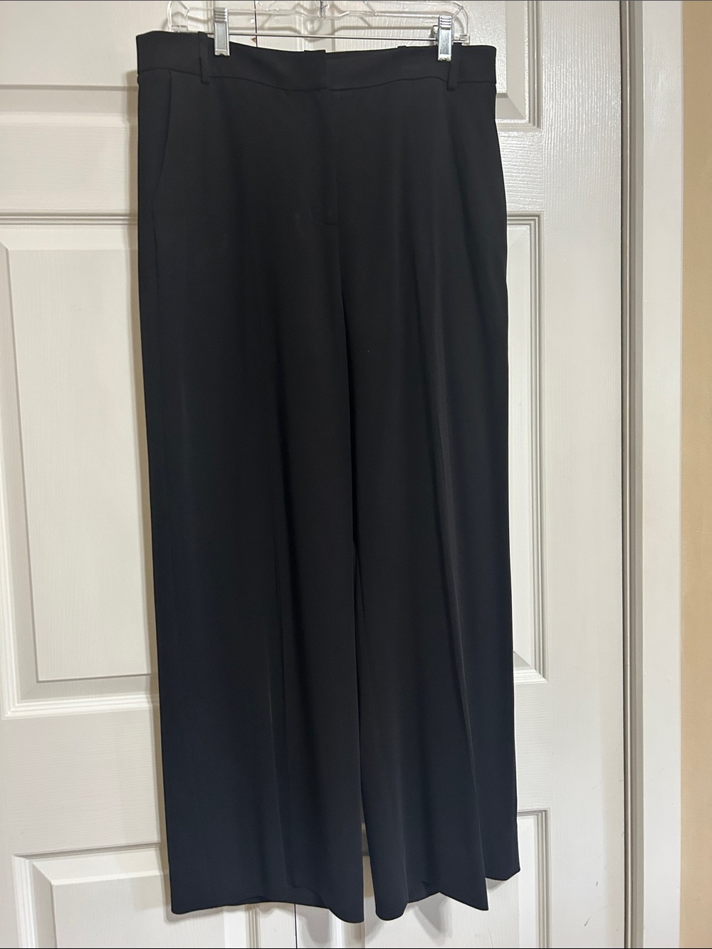 Boden Black Wide-Leg Women's Pants